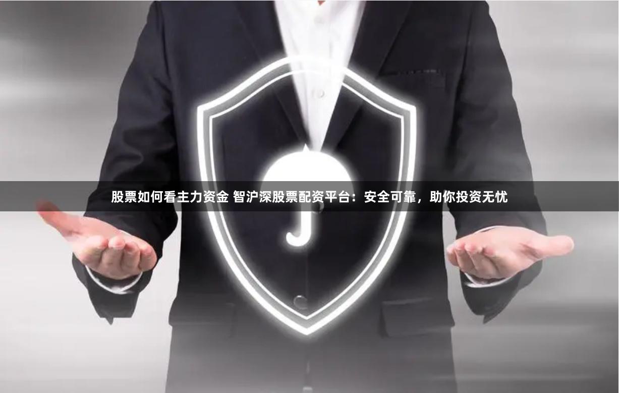 股票如何看主力资金 智沪深股票配资平台：安全可靠，助你投资无忧
